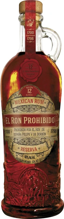 El Ron Prohibido Reserva 12 Years Old 700ml