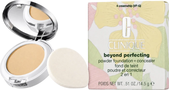 Clinique Beyond Perfecting Powder Foundation and Concealer Creamwhip, 14.5g