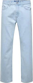 ONLY & SONS Wide Mid Edge Jeans light blue denim (Herren)