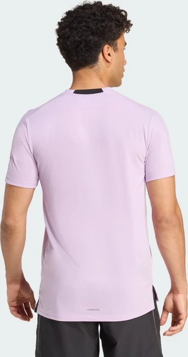 adidas Designed For Training Workout Funktionsshirt kurzarm powder plum (Herren)