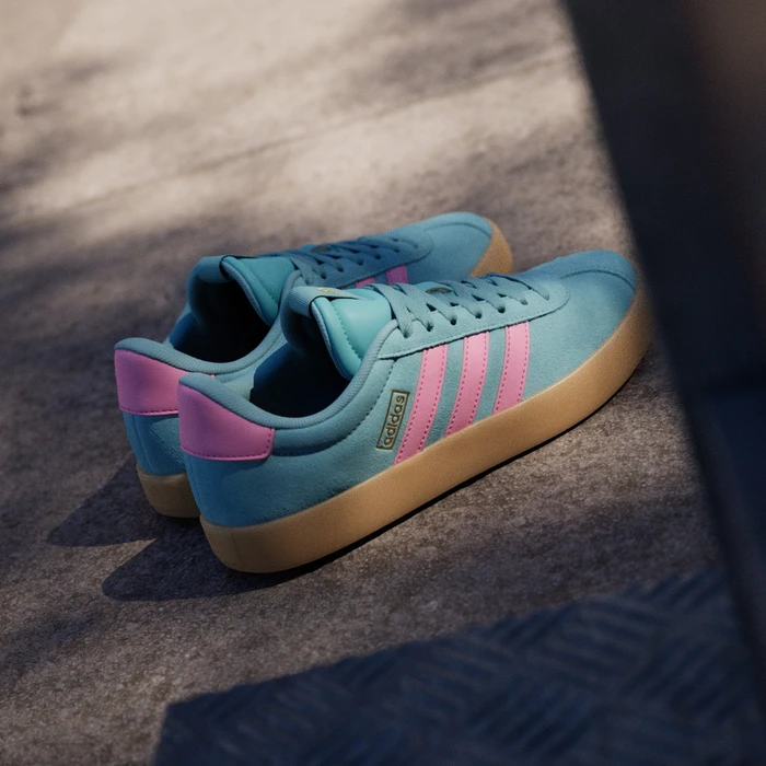 adidas VL Court 3.0 mint ton/bliss pink/gold metallic (Damen)
