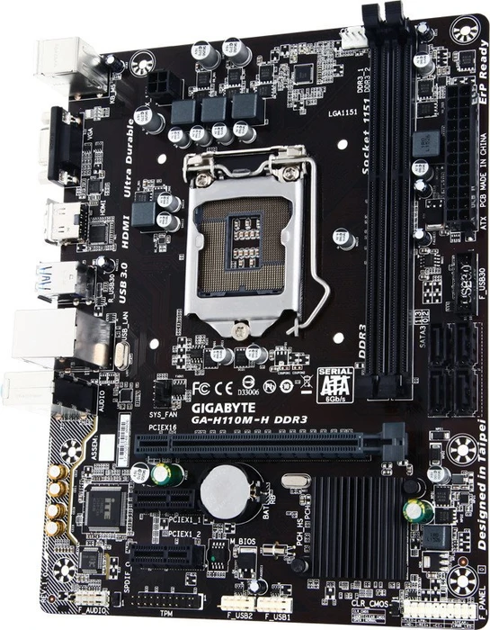 GIGABYTE GA-H110M-H DDR3 (Intel 1151)