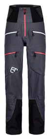 Ortovox 3L Guardian Shell Skihose lang black steel (Damen)