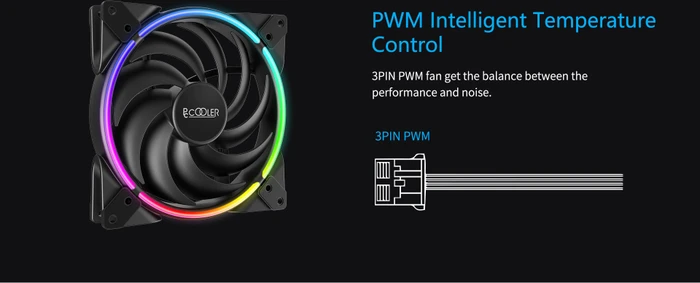 PCCooler Corona Max FRGB, 140mm