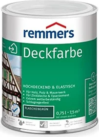 Remmers Deckfarbe flaschengrün, 750ml