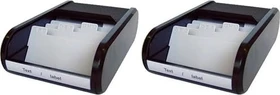 Helit the personal Visitenkartenbox, Sonderformat, schwarz