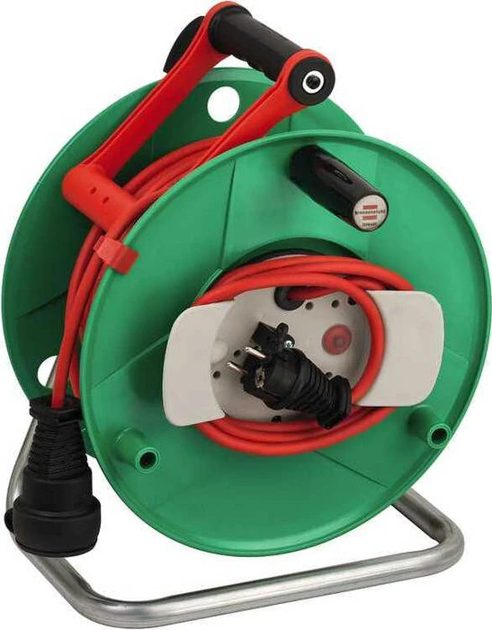 Brennenstuhl Garant G Gartenkabeltrommel, Gerätetrommel, Schuko auf 1x Schuko, 38m, IP44, AT-N05V3V3-F 3G1,5