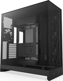 NZXT H9 Flow [2025] Black, schwarz, Glasfenster