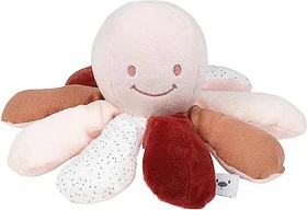 Nattou Aktiv Kuscheltier Oktopus Lapidou 25cm orange