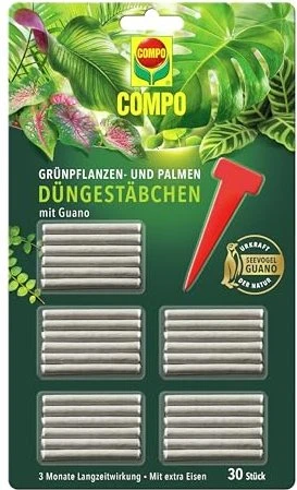 Compo Grnpflanzen- und Palmen-Dngestbchen mit Guano ab  3,99 (2026) |  Preisvergleich Geizhals Deutschland