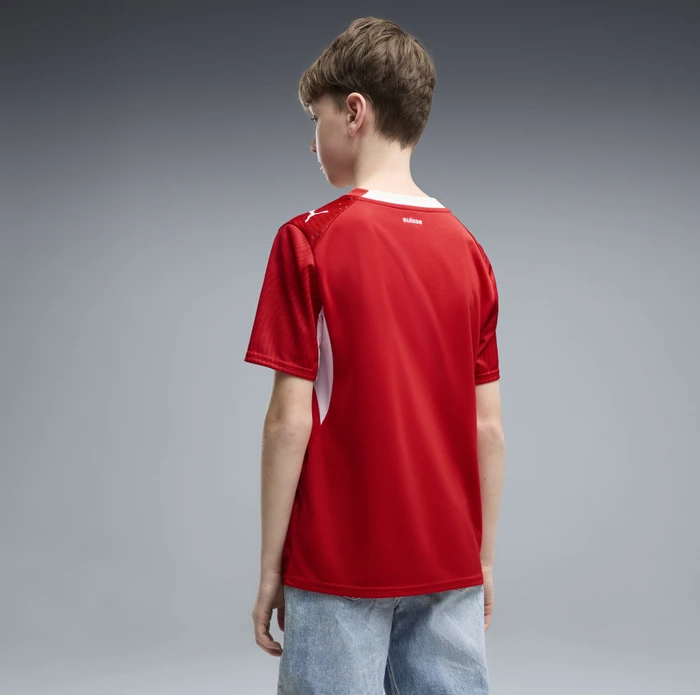 Puma FIFA WM 2026 Schweiz Heimtrikot kurzarm (Junior)