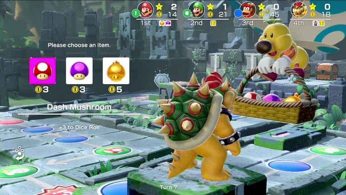 Super Mario Party inkl. Joy-Con Controller pastell violett/pastell grün (Switch)
