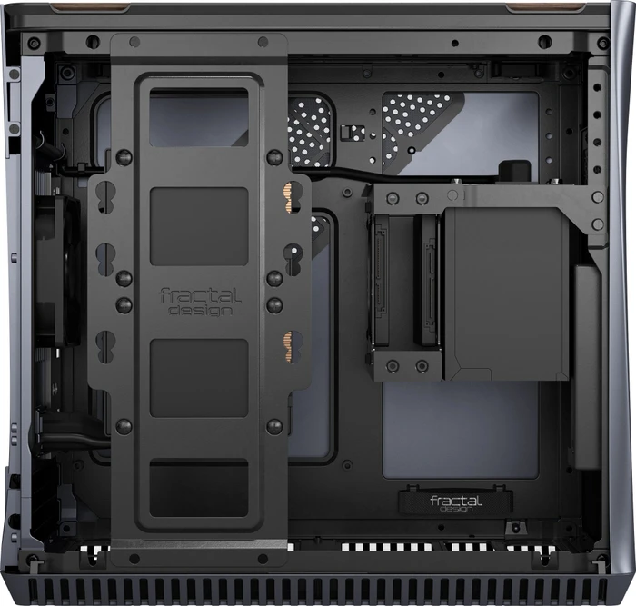 Fractal Design Era ITX Titanium Grey Walnut, Mini-ITX