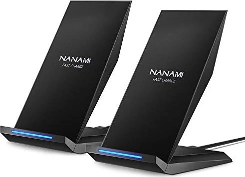 Nanami Wireless Charger 10W schwarz, 2er-Pack