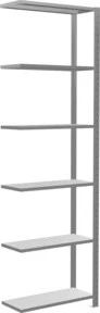 Schulte Lagertechnik Multiplus 150 Anbauregal 75x250x30cm verzinkt