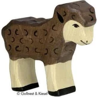 Goki Holztiger Lamm schwarz