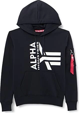 Alpha Industries Half Logo Foam Hoodie (Herren)