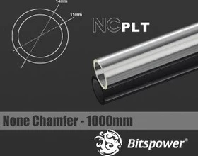 Bitspower HardTube PETG Rohr, 100cm, 14/11mm, klar