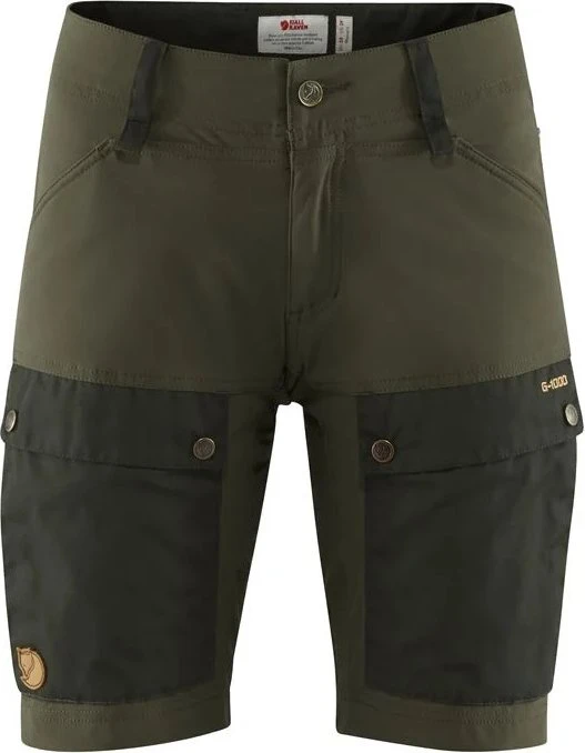 Fjällräven Keb Shorts Hose kurz deep forest/laurel green (Damen)