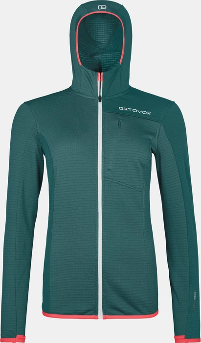Ortovox Fleece Light Grid Hooded Jacke (Damen)