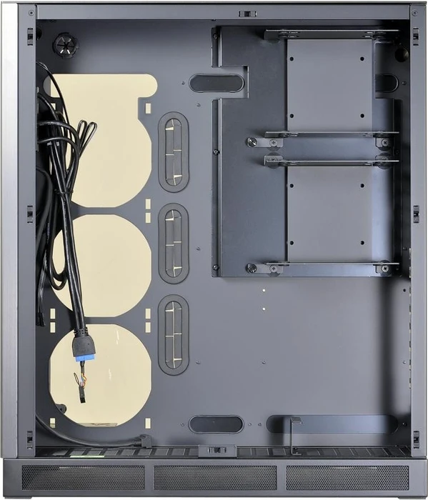 Lian Li O11 ROG Edition, Glasfenster