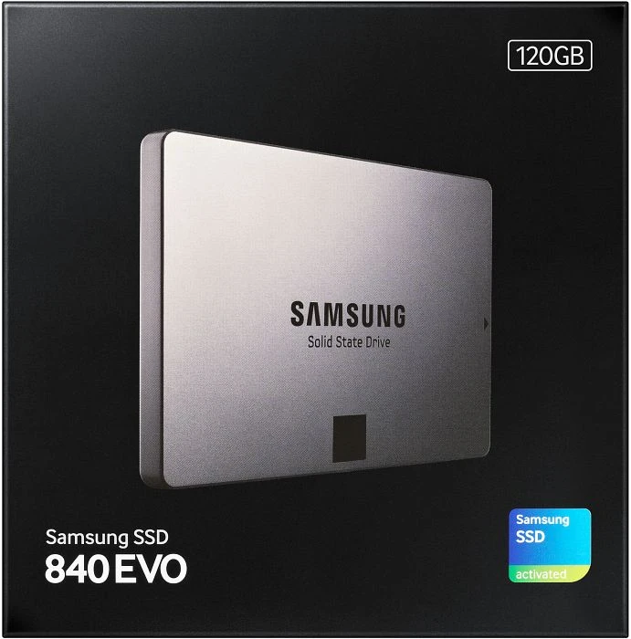 Samsung SSD 840 EVO 120GB, 2.5" / SATA 6Gb/s