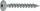 HECO TOPIX-plus Edelstahl A3K Torx T40 Holzschraube, 10x120mm, 50 Stück (61492)