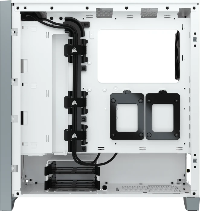 Corsair 4000D Airflow, weiß, Glasfenster