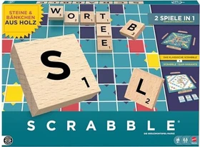 Scrabble Original Holz 2 in 1