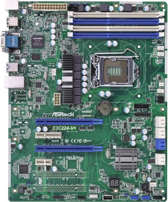 ASRock Rack E3C224-V+ (Intel 1150)