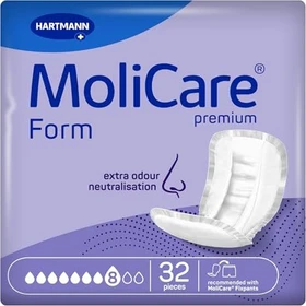 Hartmann MoliCare Premium Form 8 Tropfen Hygieneeinlage, 32 Stück