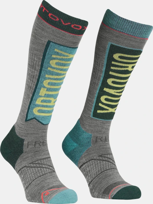 Ortovox Freeride Long Socken ice waterfall (Damen)