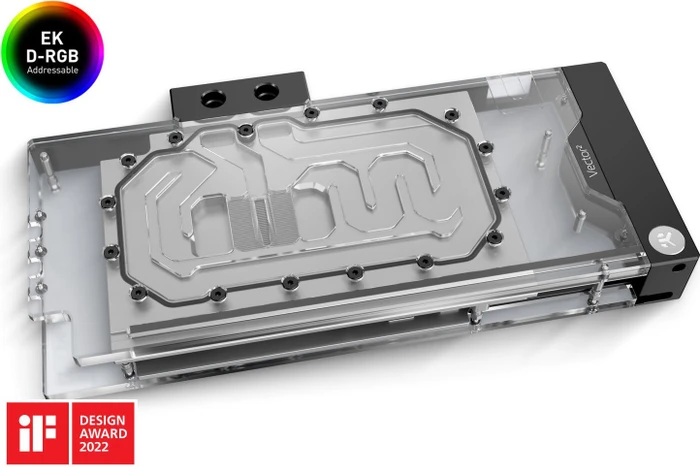 EK Water Blocks Quantum Line EK-Quantum Vector² Strix/TUF RTX 3090 Ti ABP Set D-RGB, Nickel, Acryl