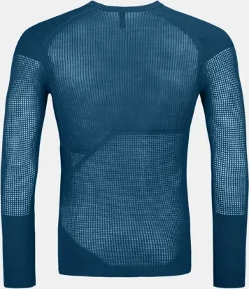 Ortovox Merino Thermovent Funktionsshirt langarm petrol blue (Herren)