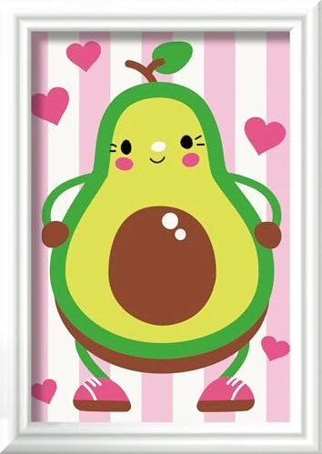 Ravensburger Malen nach Zahlen CreArt Avocado