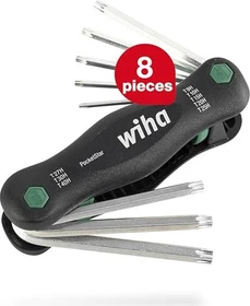 Wiha PocketStar SB 363TR P8 Multitool Torx BO Winkelschlüsselsatz, 8-tlg.