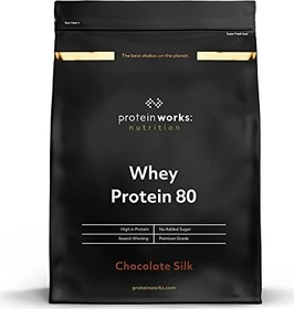The Protein Works Whey Protein 80 Isolate Chocolate Silk 1kg