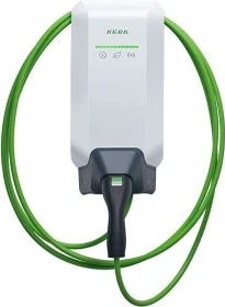 KEBA KeContact P40 Dienstwagen-Wallbox weiß, 6m Ladekabel