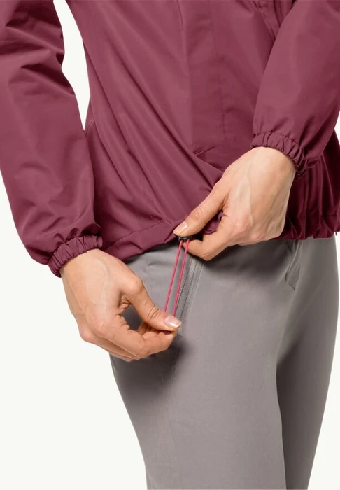Jack Wolfskin Stormy Point 2L Funktionsjacke sangria red (Damen)