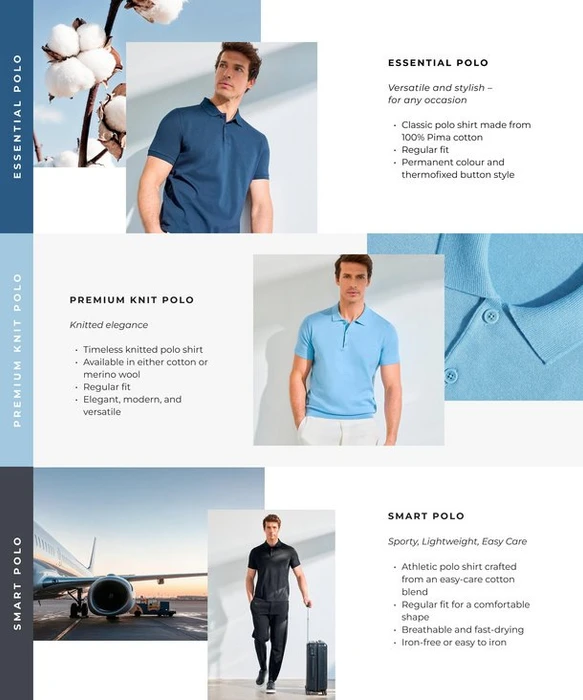 Falke Pima Poloshirt kurzarm braun (Herren)