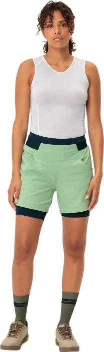 Vaude Altissimi II Fahrradhose kurz aloe vera (Damen)