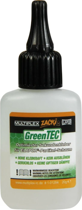 Multiplex Zacki2 Greentec Sekundenkleber, 20g