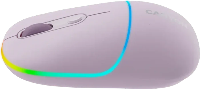 Canyon OnClick 22 / MW-22 Dual-Mode Wireless Mouse rosa, USB/Bluetooth