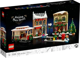 LEGO Icons - Weihnachtlich geschmückte Hauptstraße