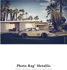 Hahnemühle Photo Rag Metallic Fotopapier hochglänzend, 24", 340g/m², 12m