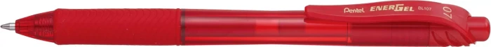 Pentel EnerGel X BL107 0.7mm/0.35mm Gelroller rot/transparent