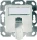 Telegärtner Cat6a Anschlussdose Unterputz alpinweiß, 1x RJ-45 (J00020A0505)