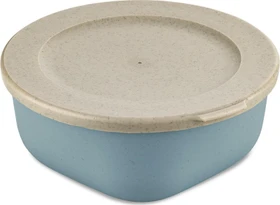 koziol Connect Box 0.7 mit Deckel Speisegefäß 700ml nature flower blue