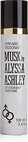 Alyssa Ashley Musk Deodorant Body Spray, 100ml