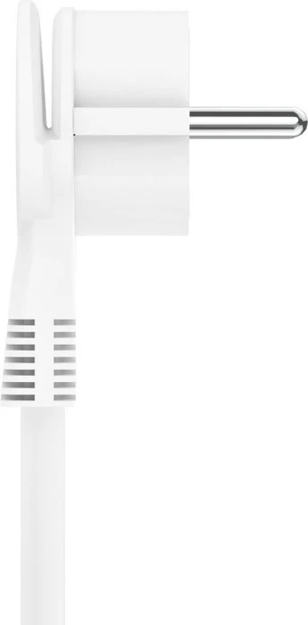 Hama Steckdosenleiste mit Schalter und Winkel-Flachstecker, 3-fach, 1x USB-A/1x USB-C 18W USB-PD, 1.4m, weiß